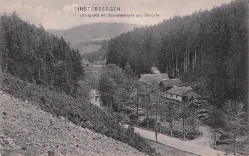 Finsterbergen_Bad oel und Schneidemuehle im Leinatal Finsterbergen