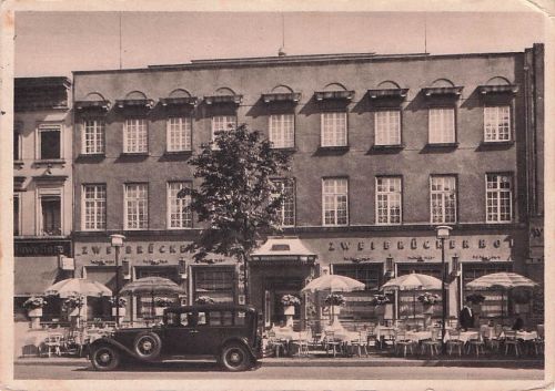 Ansichtskarte Düsseldorf, Hotel-Restaurant Zweibrücker Hof