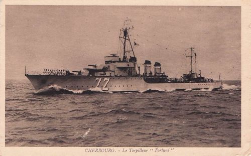 CHERBOURG. Le Torpilleur "Fortunė"