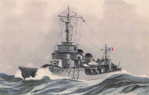 Cartes postales Bateau Guerre Torpilleur Bombarde Haffner
