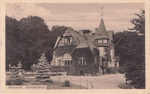 Darmstadt. Oberwaldhaus.