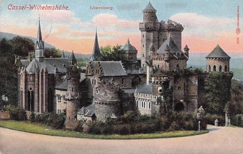 AK / Ansichtskarte Wilhelmshoehe Kassel Loewenburg Kat. Kassel