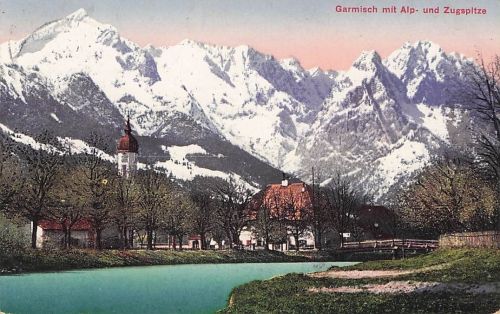 Garmisch-Partenkirchen Garmisch-Ptenkirchen, Fluss,