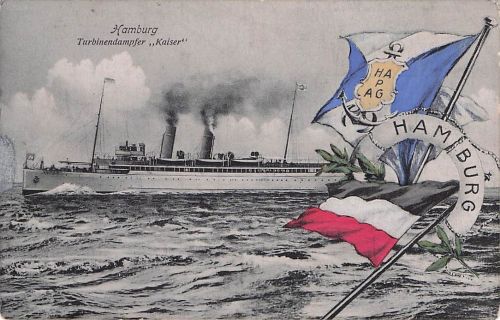 Hamburg Turbinendampfer,, Kaiser"