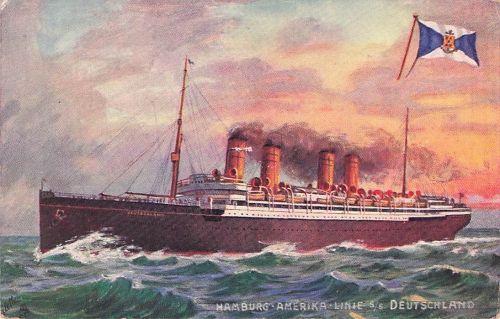 HAMBURG AMERIKA LINIE S/S DEUTSCHLAND