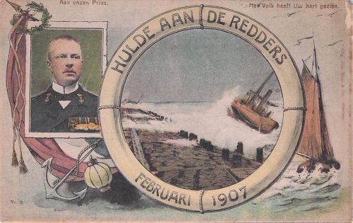 Matte Postkarte Prinz Hendrik der Niederlande, Portrait, Herbst