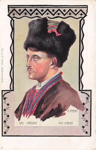 LUBELSKIE-Typen aus Lublin 1900. K. RAYSKI