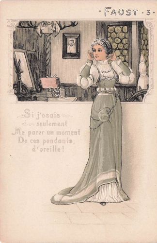 Präge Ak Faust 3, Si j'osais seulement me parer un moment, Gretchen