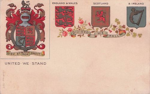 Das Wappen des Vereinigten Königreichs