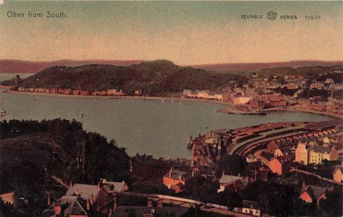 Ak Oban Schottland, View from South West