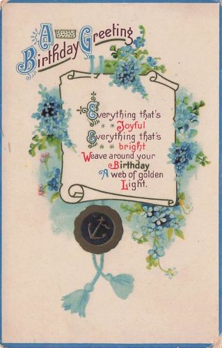 Birthday Greeting - Prägekarte