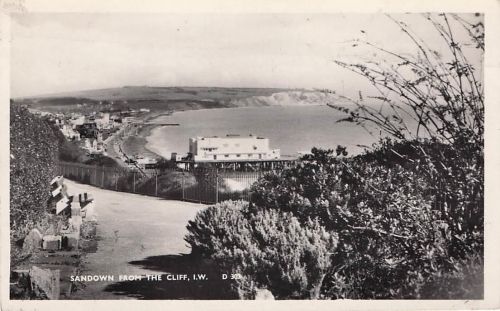 SANDOWN FROM THE CLIFF, I.W. D 303
