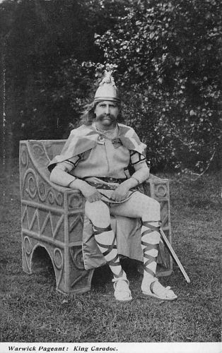 Warwick Pageant: King Carudoc.