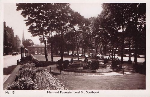 No. 13 Mermaid Fountain, Lord St., Southport