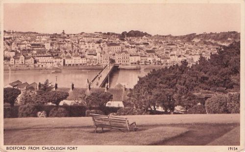 BIDEFORD FROM CHUDLEIGH FORT