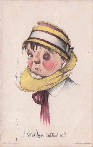Künstler-AK Charles Henry Twelvetrees: Wot yer laffin` at?