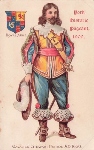 Künstler-Ansichtskarte CAVALIER, STEWART PERIOD A.D.1630.