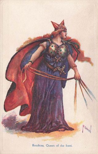 Boadicea, Queen of the Iceni.