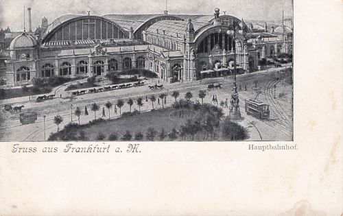 Frankfurt Main Hauptbahnhof Strassenbahn Kat. Frankfurt am Main