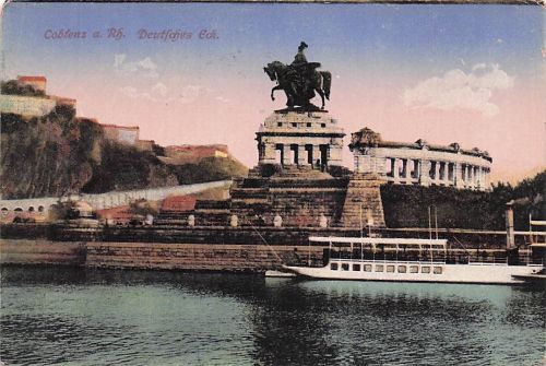 Coblenz a. Rh. Deutsches Eck.