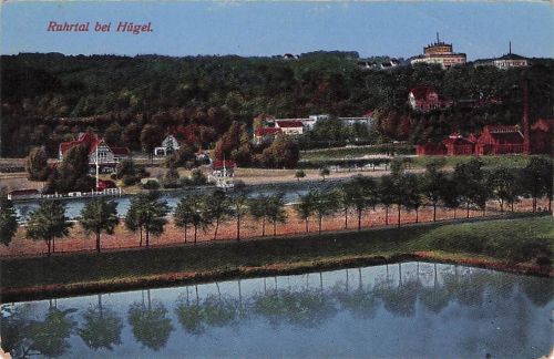 Huegel Essen Ruhrtalblick Kat. Essen
