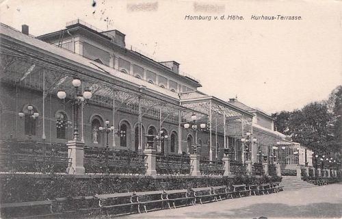 Homburg v. d. Höhe. Kurhaus-Terrasse.