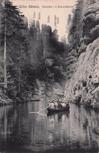Edmundsklamm - Böhmische Schweiz-Edmundsklamm-Klammfamilie