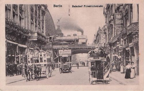 Berlin Mitte, Bahnhof Friedrichstraße, Eisenbahn, Verkehr