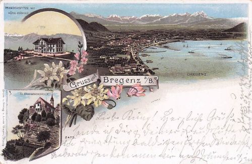 Bregenz Hotel Pfander Pfanderspitze St. Gebhardskapelle Schiff