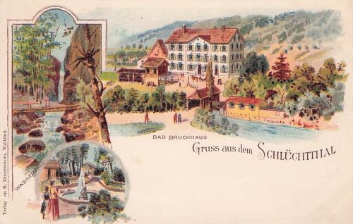 Schluechttal Bad Bruckhaus Wasserfall / /Waldshut LKR