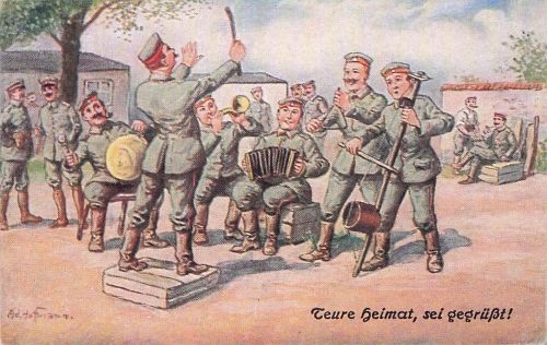 Künstler AK Ad. Hoffmann - Teure Heimat sei gegrüsst