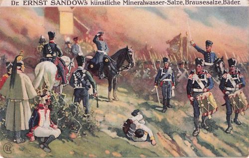 Künstler Postkarte General Bülow bei Dennewitz, Dr. Ernst Sandow's