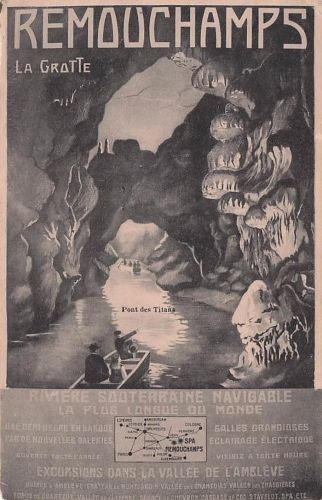 Remouchamps Remouchamps Le Grotte Pont des Titans Tropfsteinhoehle