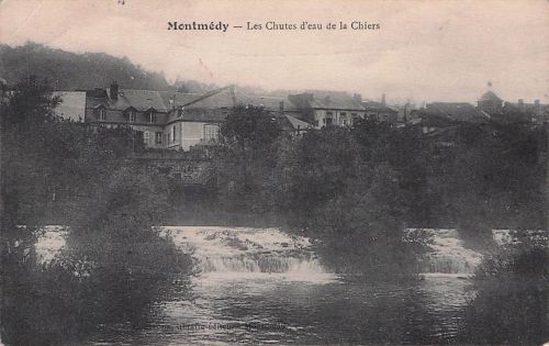 Montmédy Les Chutes d'eau de la Chiers