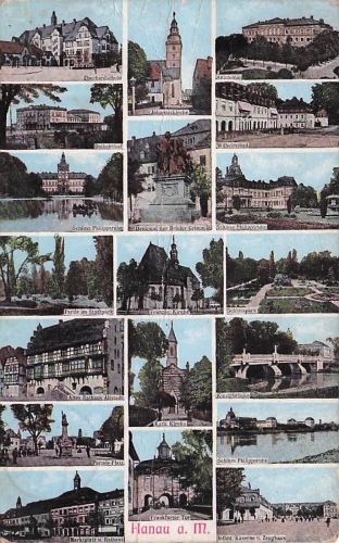 Postcard Hanau (general) in Hanau