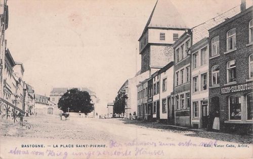 BASTOGNE. LA PLACE SAINT-PIERRE