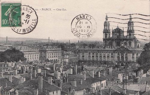 Nancy - Vista Panorámica Desde San Epvre