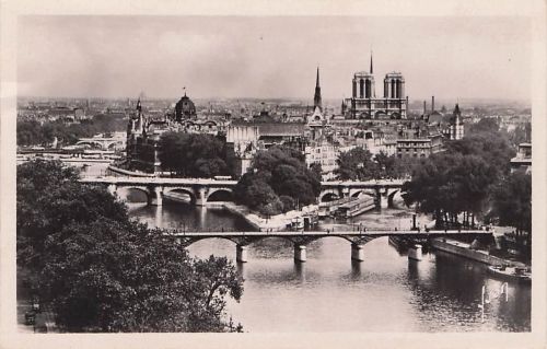 Ansichtskarte Paris en flanant La Cite Notre Dame Kat. Paris