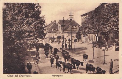 Clausthal (Oberharz). Kronenplatz
