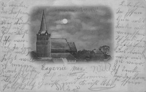 Kirche bei Nacht Krefeld