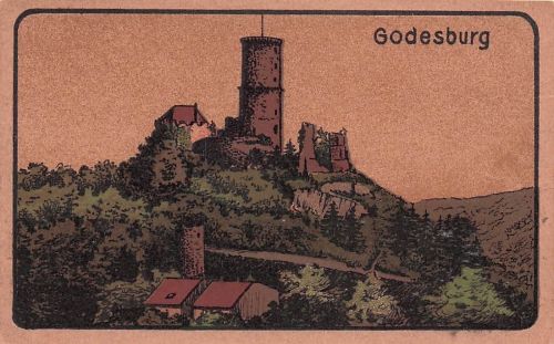 AK Godesberg. Ruine