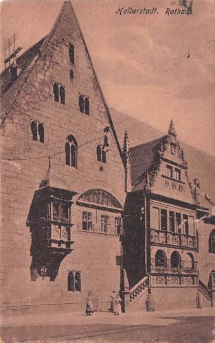 Halberstadt. Rathaus