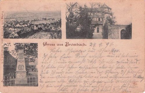 Gruss aus Brombach.
