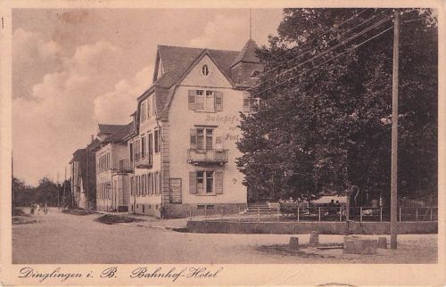 Dinglingen i. B. Bahnhof-Hotel