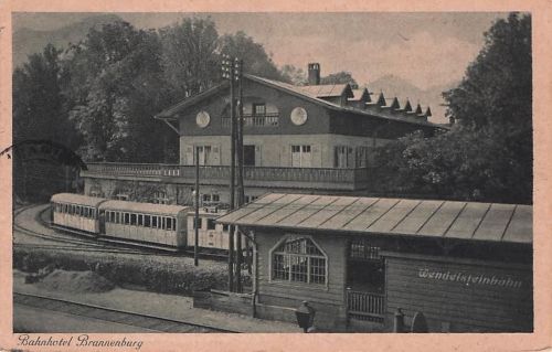 Wendelsteinbau Bahnhotel Brannenburg