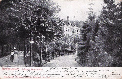 AK Badenweiler, Schloss Hausbaden