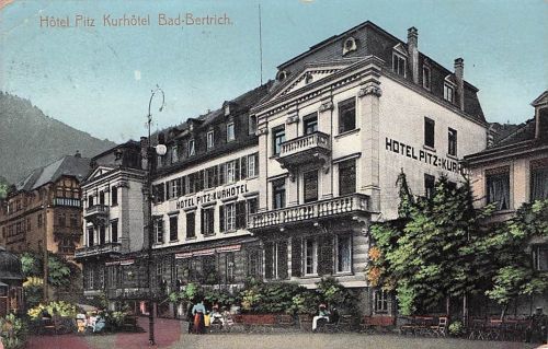 AK Bad-Bertrich, Blick auf das Hotel Pitz-Kurhotel