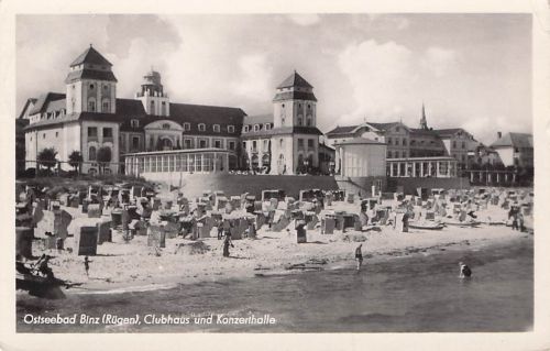 Binz Ruegen Kurhaus Konzerthalle Kat. Binz