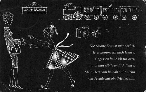 Künstler Ak Keitum auf Sylt, HAUPTBAHNHOF