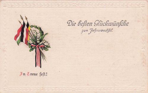 Die besten Glückwünſche zum Jahreswechsel.